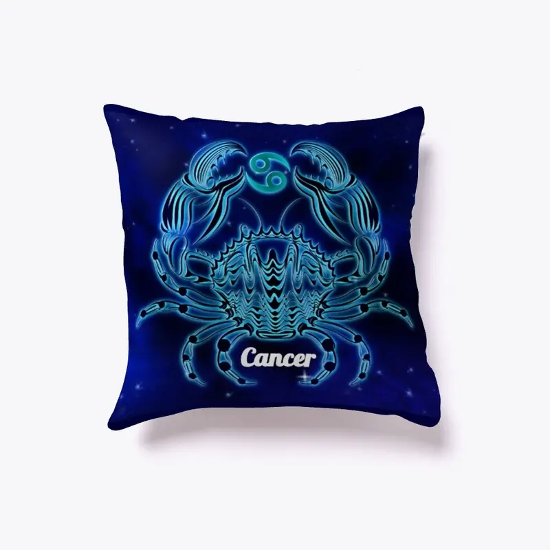 Zodiac Cancer Pillow 